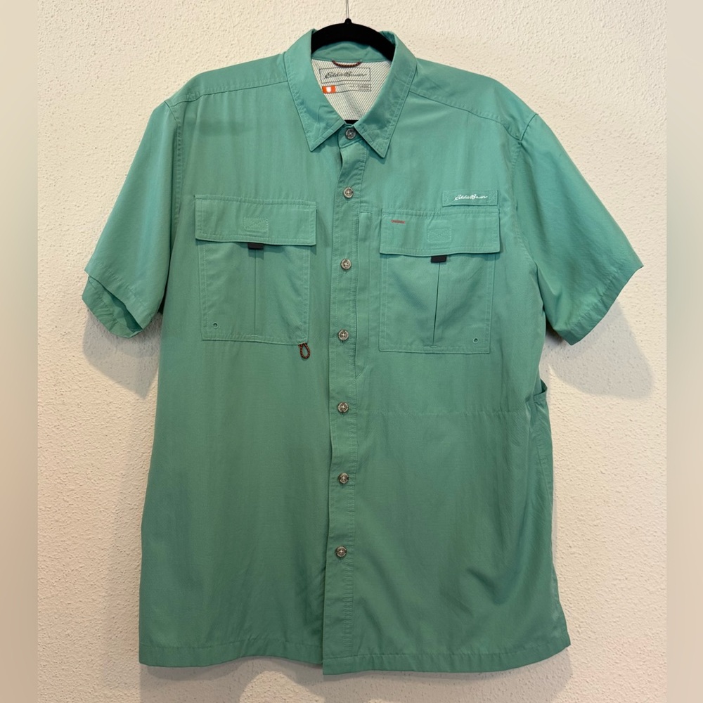 Eddie Bauer Fishing Shirt Men’s Large
